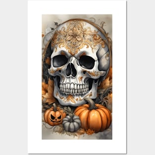Halloween calaveras Posters and Art